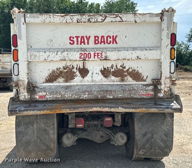 image for item DX0641 2017 Mack GU713 dump truck