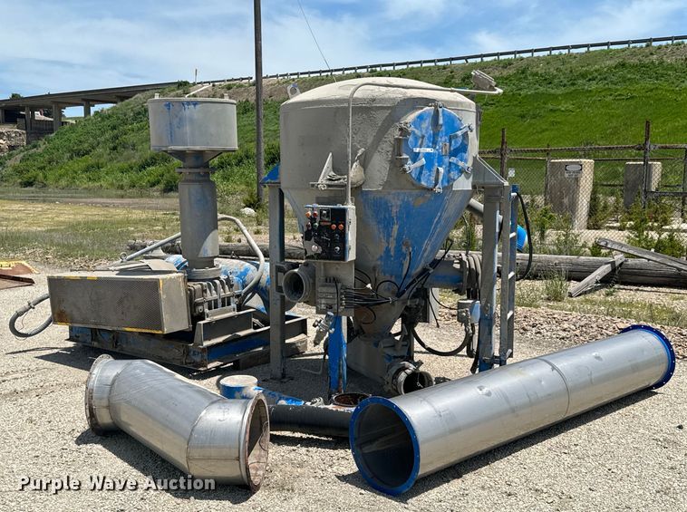 image for item DX0643 Cyclonaire pneumatic rail car unloader