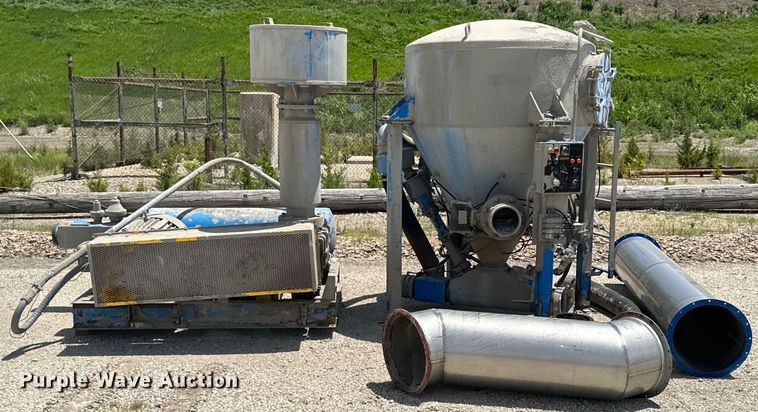 image for item DX0643 Cyclonaire pneumatic rail car unloader