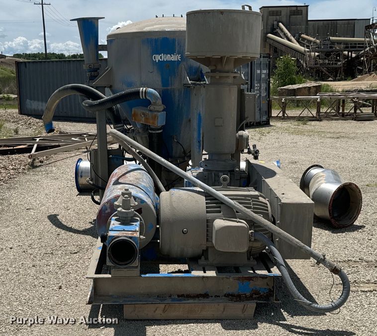 image for item DX0643 Cyclonaire pneumatic rail car unloader