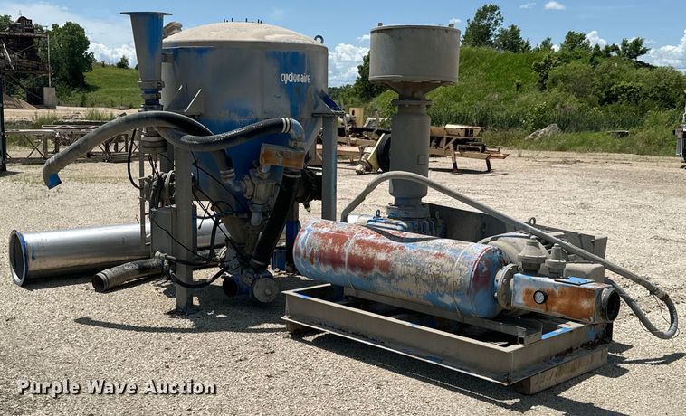 image for item DX0643 Cyclonaire pneumatic rail car unloader