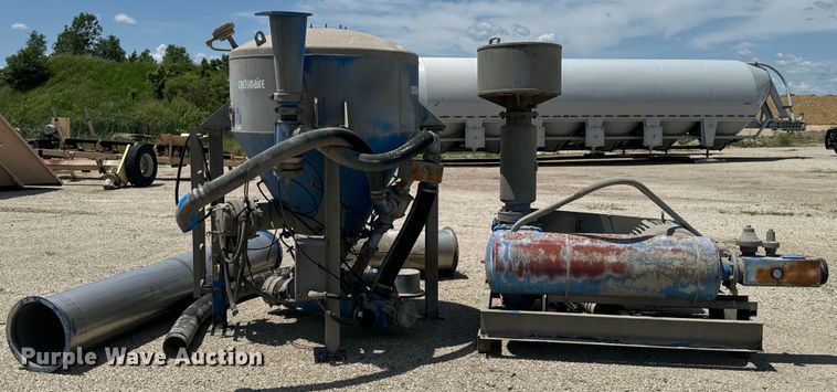 image for item DX0643 Cyclonaire pneumatic rail car unloader