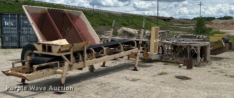 image for item DX0657 Falk  Quadrive  radial stacking conveyor