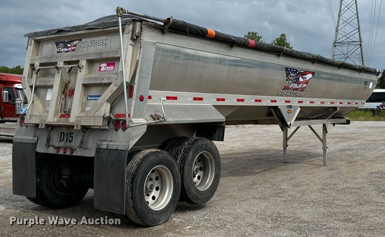 image for item DX0677 2021 Travis end dump trailer