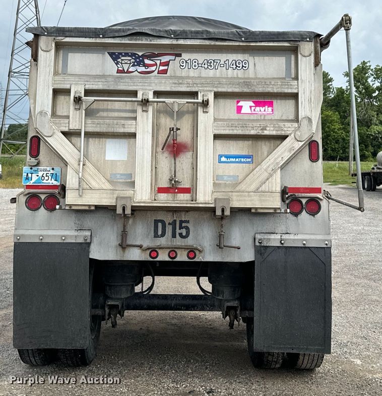 image for item DX0677 2021 Travis end dump trailer