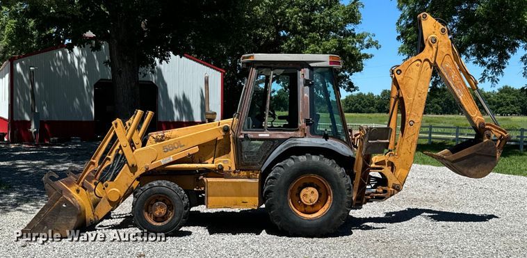 image for item DX0703 1999 Case 580L backhoe