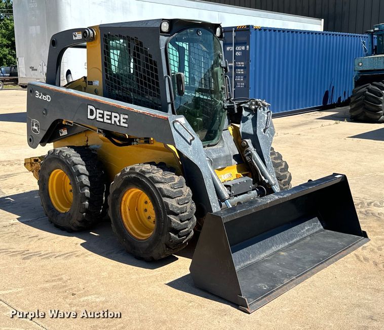 image for item DX0737 2010 John Deere 328D skid steer loader