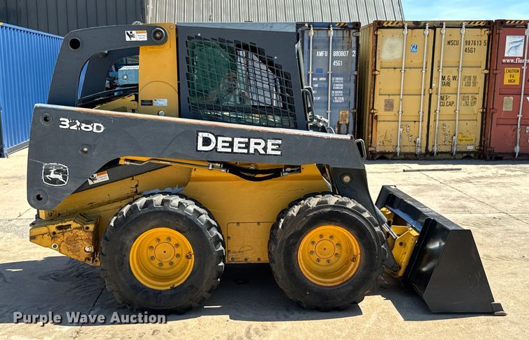 image for item DX0737 2010 John Deere 328D skid steer loader