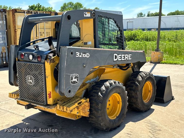 image for item DX0737 2010 John Deere 328D skid steer loader