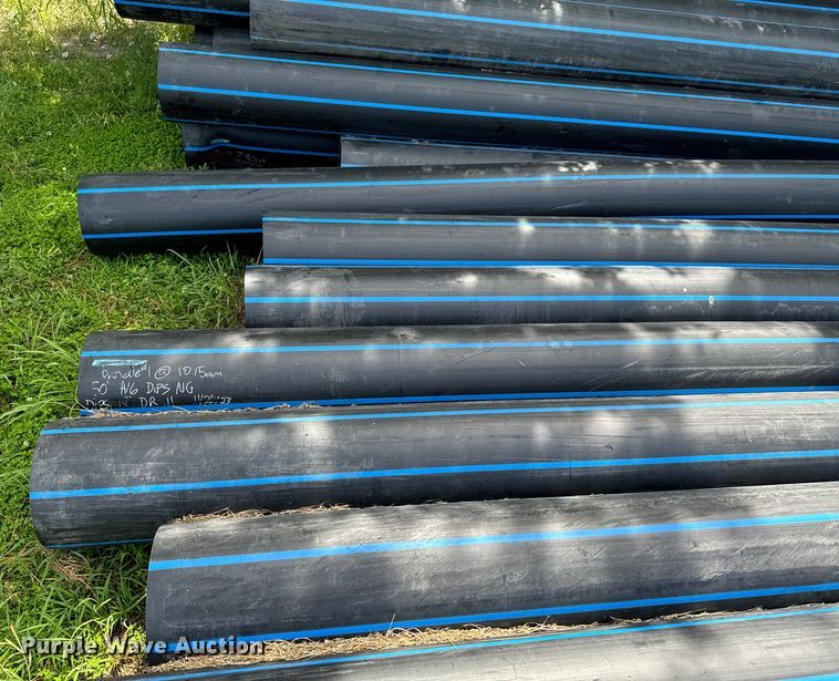 image for item DX0740 (16) joints of DR11 poly pipe