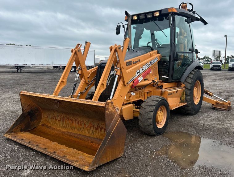 image for item EG0688 2007 Case 580 Super M Series 2 backhoe