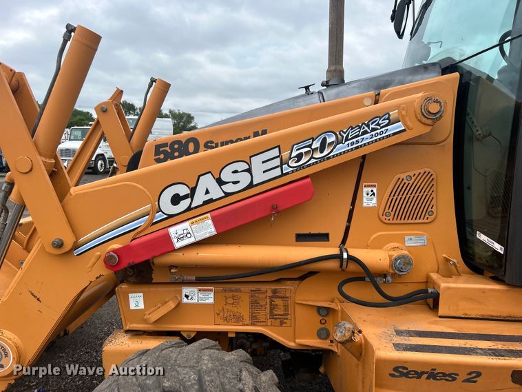 image for item EG0688 2007 Case 580 Super M Series 2 backhoe