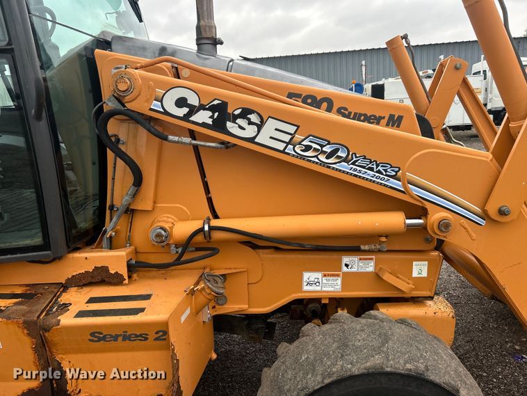 image for item EG0688 2007 Case 580 Super M Series 2 backhoe
