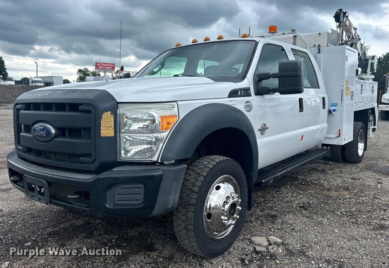 image for item EG0694 2015 Ford F550 Super Duty Crew Cab utility / service truck