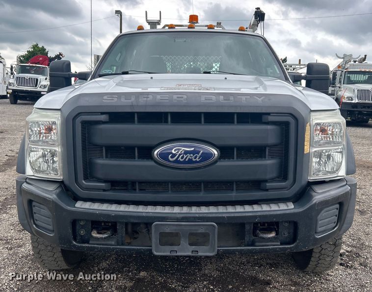 image for item EG0694 2015 Ford F550 Super Duty Crew Cab utility / service truck