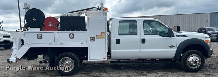image for item EG0694 2015 Ford F550 Super Duty Crew Cab utility / service truck