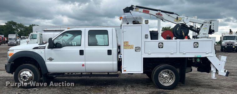 image for item EG0694 2015 Ford F550 Super Duty Crew Cab utility / service truck