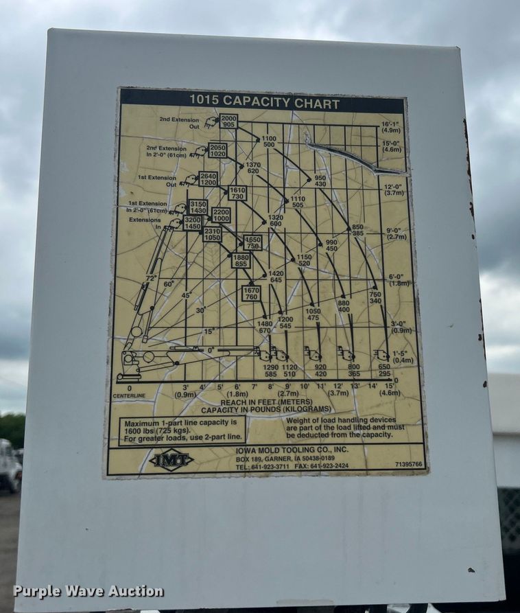 image for item EG0694 2015 Ford F550 Super Duty Crew Cab utility / service truck