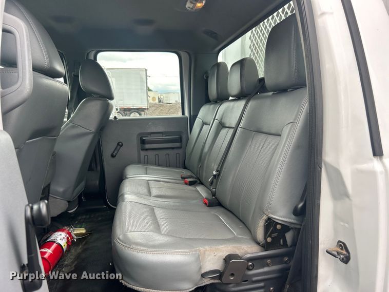 image for item EG0694 2015 Ford F550 Super Duty Crew Cab utility / service truck