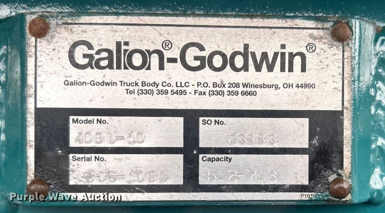 image for item EG1506 2007 Chevrolet  C6500 dump truck