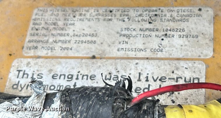 image for item EG1597 2004 Ford F650 Super Duty utility / service truck