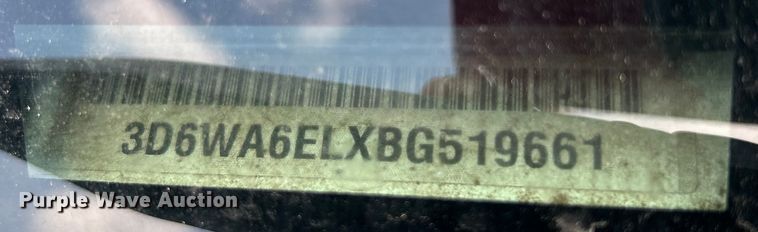 image for item EG1599 2011 Dodge Ram 4500HD utility / service truck