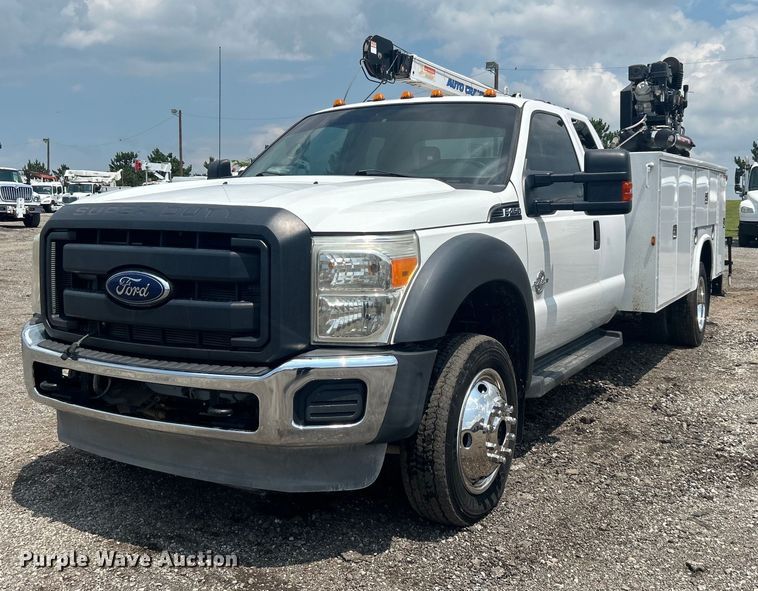image for item EG1603 2012 Ford F450 Super Duty SuperCab utility / service truck
