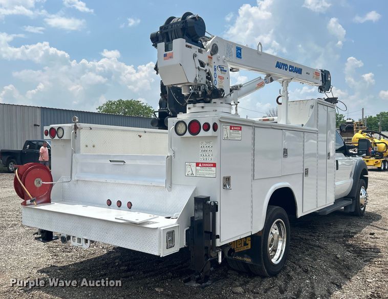 image for item EG1603 2012 Ford F450 Super Duty SuperCab utility / service truck