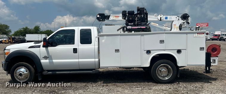 image for item EG1603 2012 Ford F450 Super Duty SuperCab utility / service truck