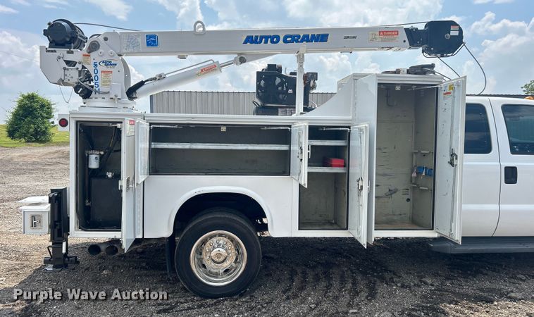 image for item EG1603 2012 Ford F450 Super Duty SuperCab utility / service truck