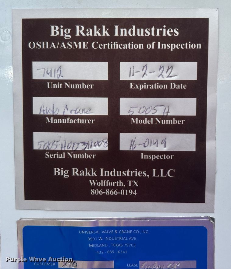 image for item EG1603 2012 Ford F450 Super Duty SuperCab utility / service truck