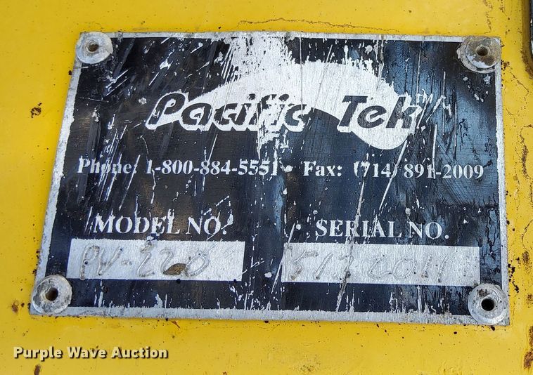 image for item EG1604 2015 Pacific Tek PV220 vacuum excavator