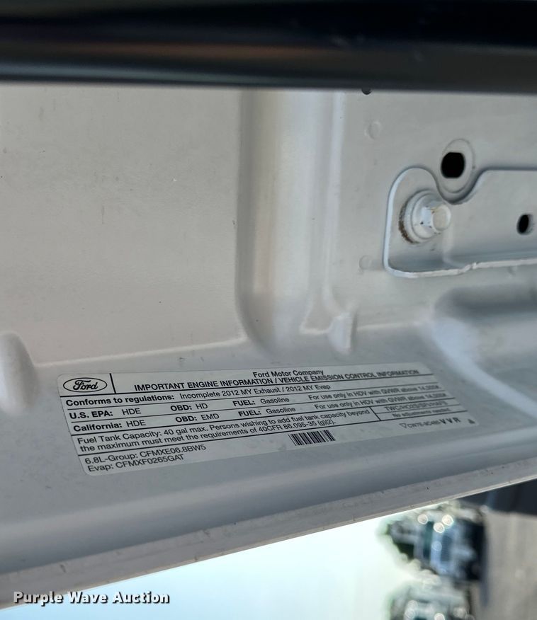 image for item EG1611 2012 Ford F450 Super Duty bucket truck