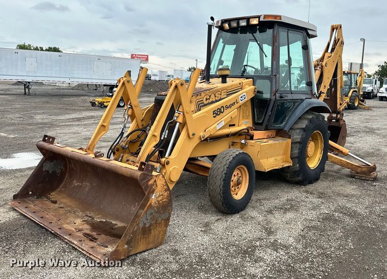 image for item EG1636 1995 Case 580 Super L backhoe