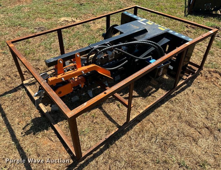 image for item EH4012 2023 Mower King ECSSCT72 skid steer trencher