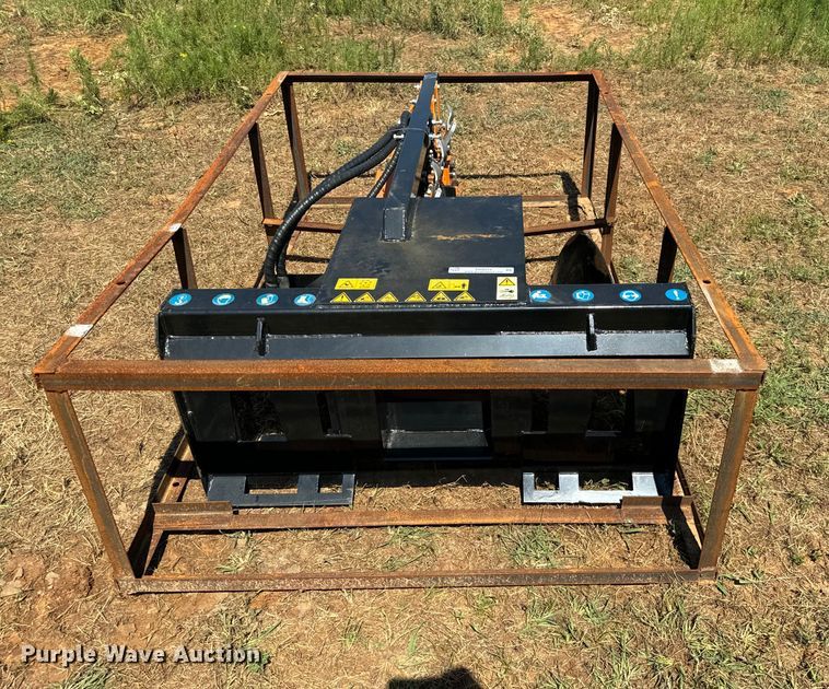 image for item EH4012 2023 Mower King ECSSCT72 skid steer trencher