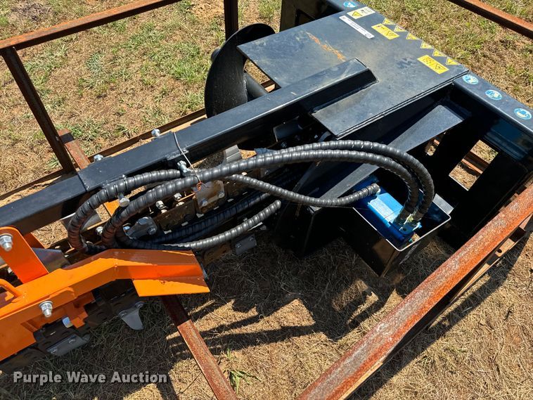 image for item EH4012 2023 Mower King ECSSCT72 skid steer trencher