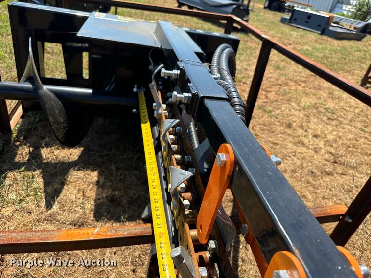 image for item EH4012 2023 Mower King ECSSCT72 skid steer trencher