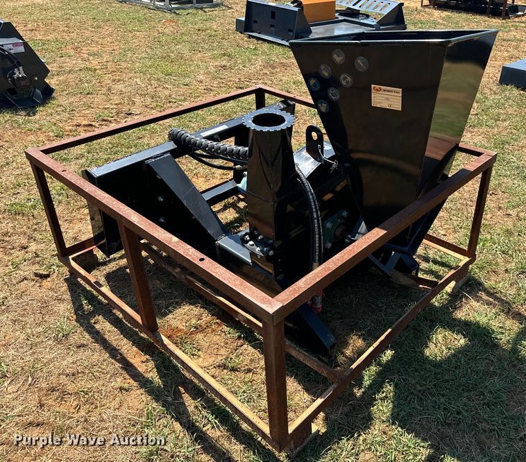 image for item EH4013 2022 Mower king SSBX42S skid steer wood chipper