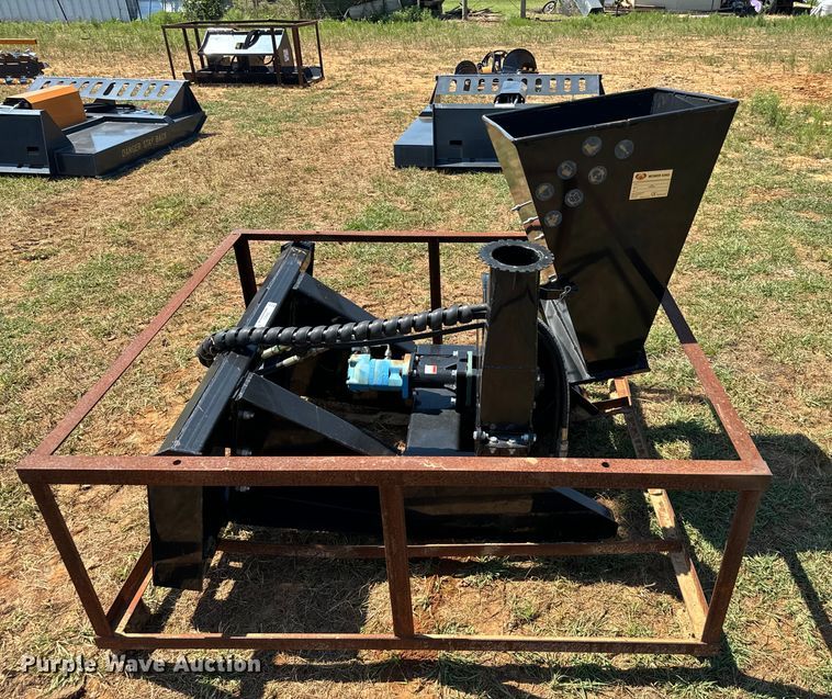 image for item EH4013 2022 Mower king SSBX42S skid steer wood chipper