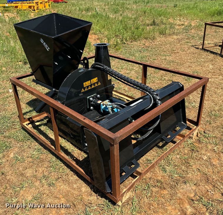 image for item EH4013 2022 Mower king SSBX42S skid steer wood chipper