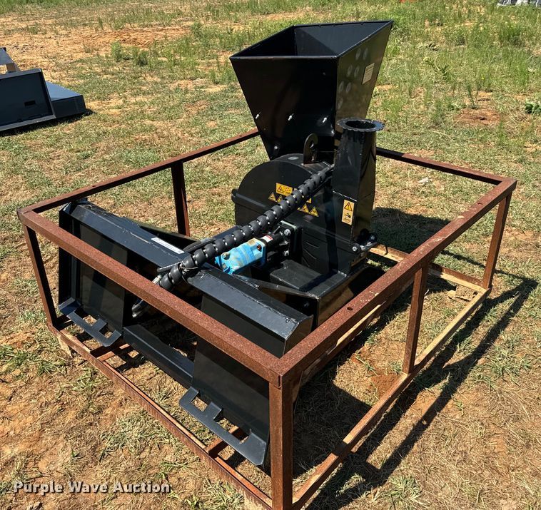 image for item EH4013 2022 Mower king SSBX42S skid steer wood chipper