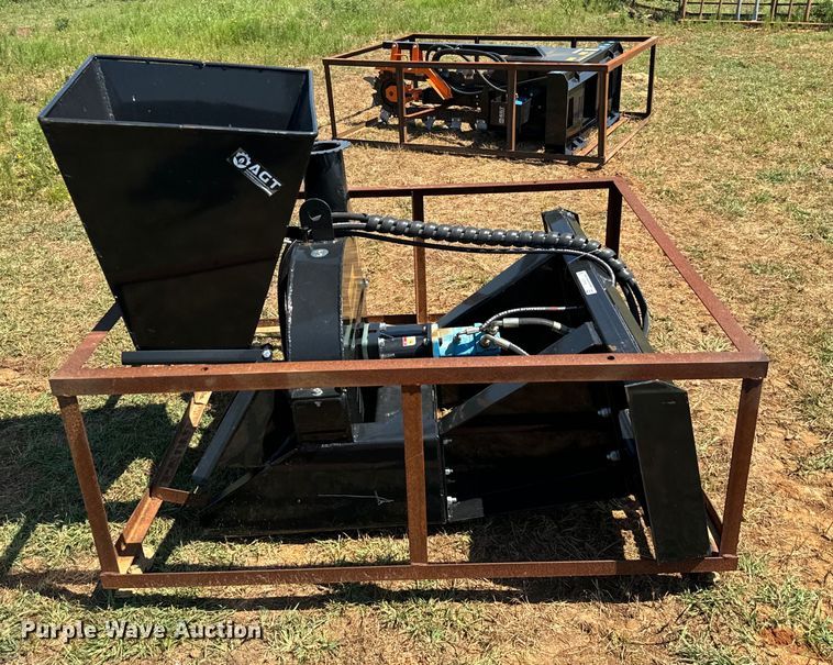 image for item EH4013 2022 Mower king SSBX42S skid steer wood chipper