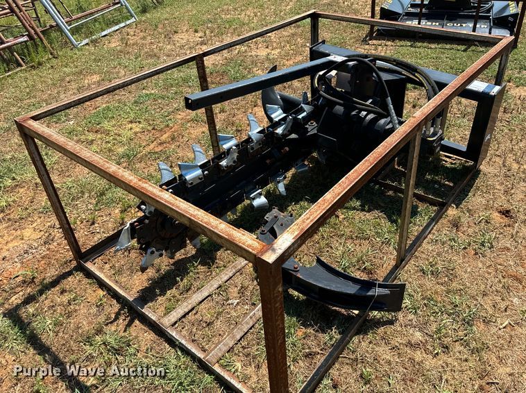 image for item EH4020 JCT skid steer trencher