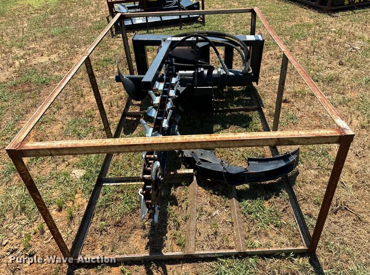 image for item EH4020 JCT skid steer trencher