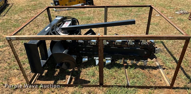 image for item EH4020 JCT skid steer trencher