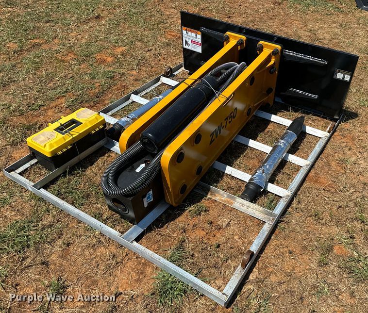 image for item EH4021 2023 Wolverine  CB-ZW-750F skid steer breaker