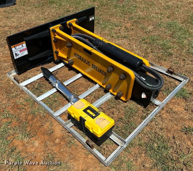 image for item EH4021 2023 Wolverine  CB-ZW-750F skid steer breaker