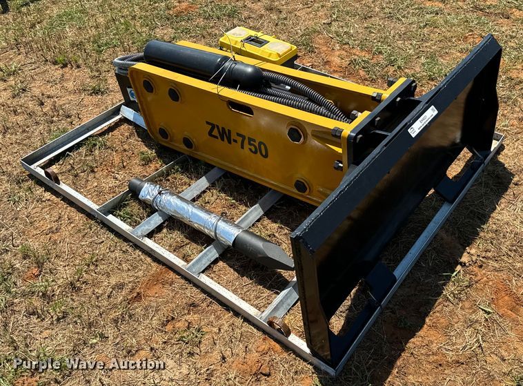 image for item EH4021 2023 Wolverine  CB-ZW-750F skid steer breaker