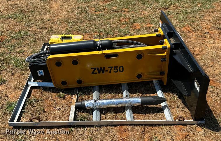 image for item EH4021 2023 Wolverine  CB-ZW-750F skid steer breaker